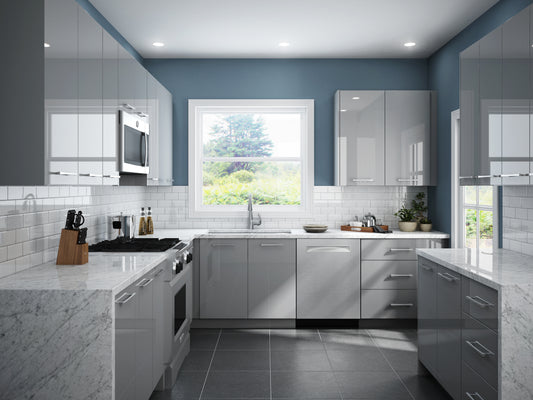 The 2025 High-Gloss Kitchen Cabinet Trend: Sleek, Modern Designs for a Bright, Stylish Space